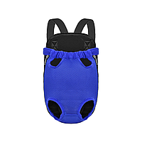 Рюкзак-кенгуру Lesko DT854 Blue S-переноска для тварин
