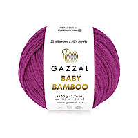 Gazzal BABY BAMBOO (Газзал Бейбі Бамбу) № 95203 ліловий (Пряжа бамбук, нитки для в'язання)