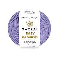 Gazzal BABY BAMBOO (Газзал Бейбі Бамбу) № 95215 бузковий (Пряжа бамбук, нитки для в'язання)