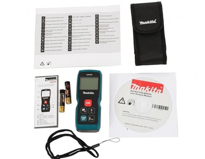 Лазерний далекомір Makita LD050P (0.05-50 м)