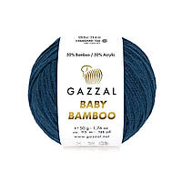 Gazzal BABY BAMBOO (Газзал Бейбі Бамбу) № 95219 морська хвиля (Пряжа бамбук, нитки для в'язання)