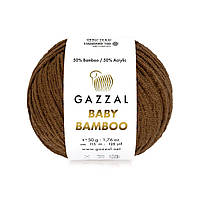 Gazzal BABY BAMBOO (Газзал Бейбі Бамбу) № 95226 кориця (Пряжа бамбук, нитки для в'язання)