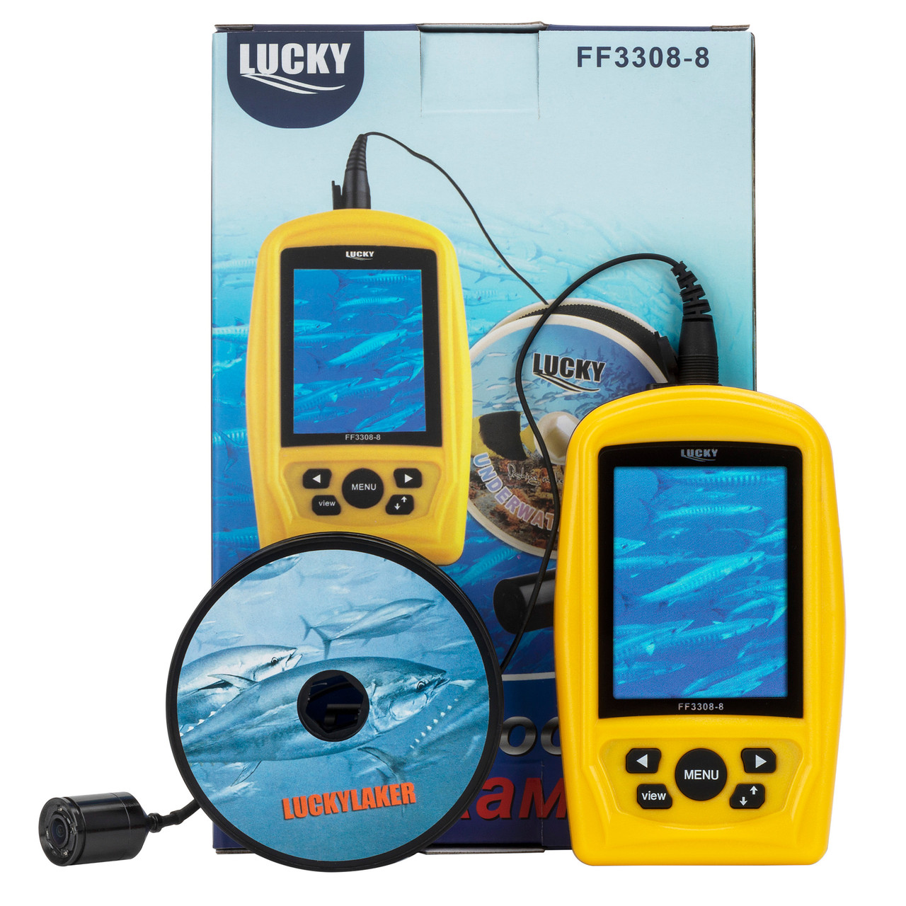 Подводная камера для зимней и летней рыбалки, видеокамера, видеоудочка LUCKY Fish finder FF 3308 - фото 2 - id-p515212755