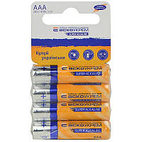 Батарейка АСКО-УКРЕМ Super Alkaline AАА 4 шт.
