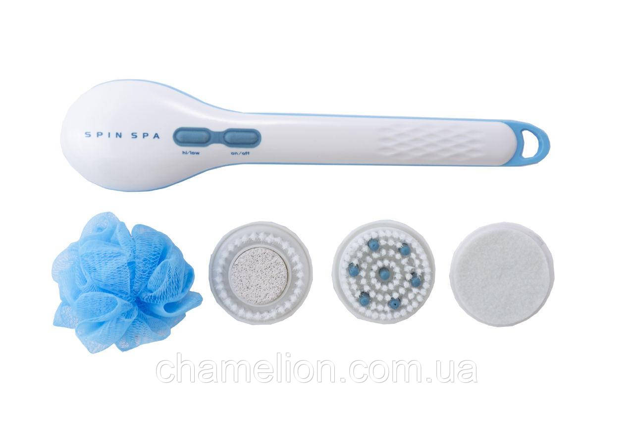 Масажна щітка для тіла Spin Spa Brush 5 в 1