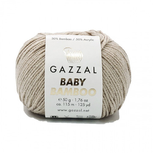 Gazzal BABY BAMBOO (Газзал Бейбі Бамбу) № 95231 лляної (Пряжа бамбук, нитки для в'язання)