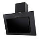 Чорна похила кухонна витяжка Ventolux TIVOLI 60 BK (950) PB. настінна потужна декоративна, шириною 60 см, фото 2