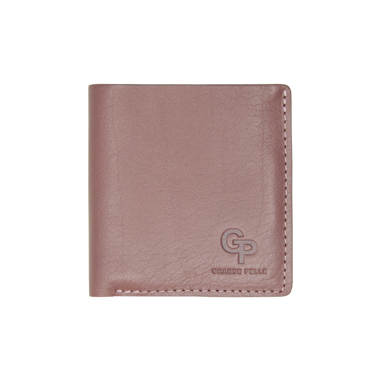 Портмоне з монетницею Grande Pelle Lettera 100х100х20 мм шкіра Sicillia фрез