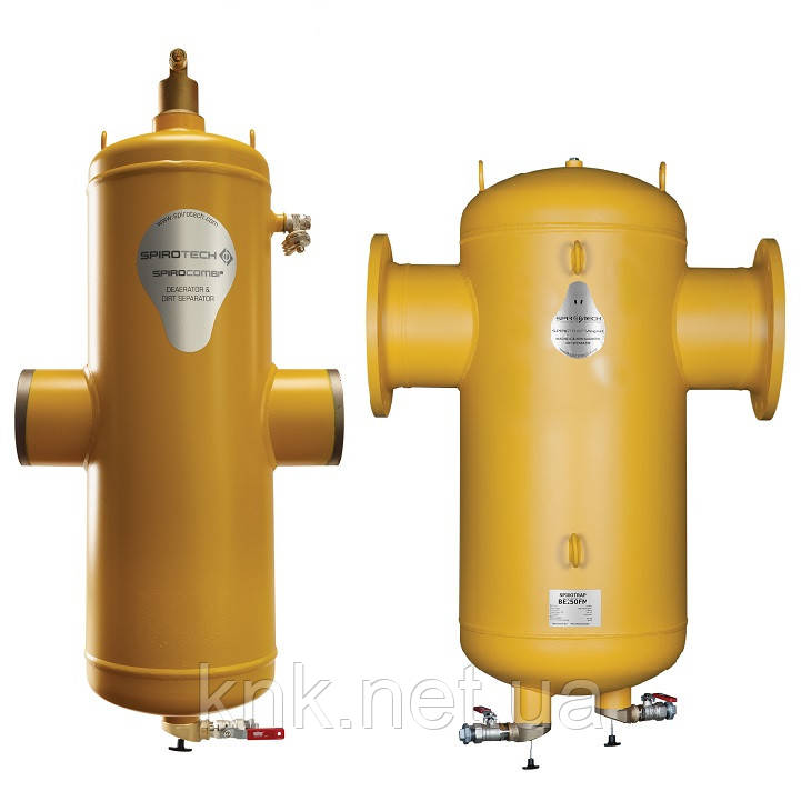 SpiroTrap MagnetDirt DN080 (фланець) (сталь) Сепаратор шламу з магнітом Spirotech