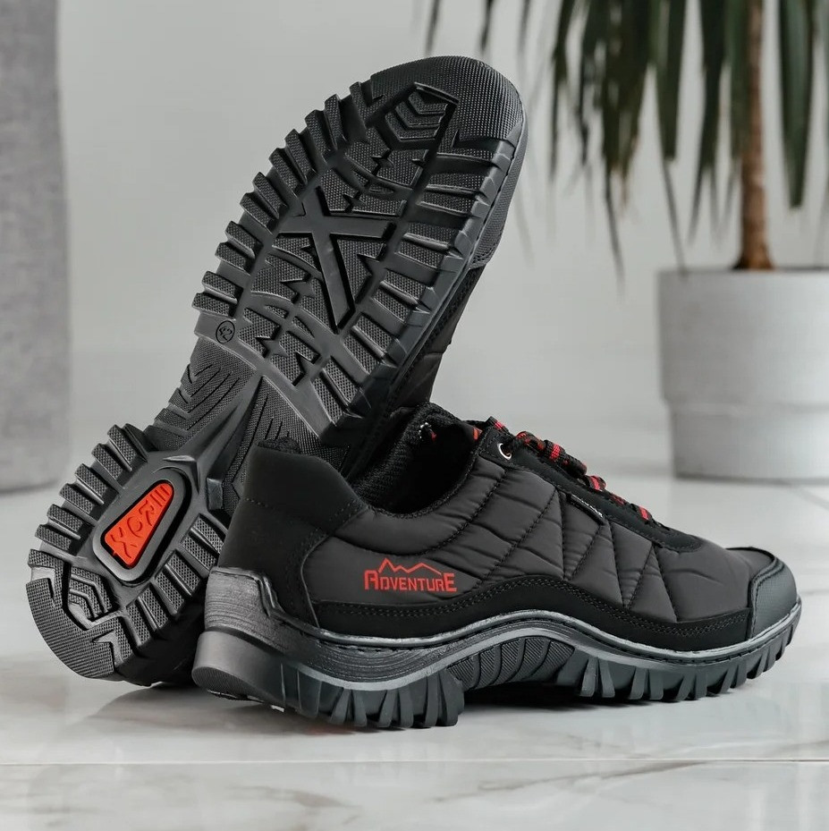 40, 44 р. Кросівки чоловічі чорні Львівська фабрика (Кз-402-2ч), фото 1