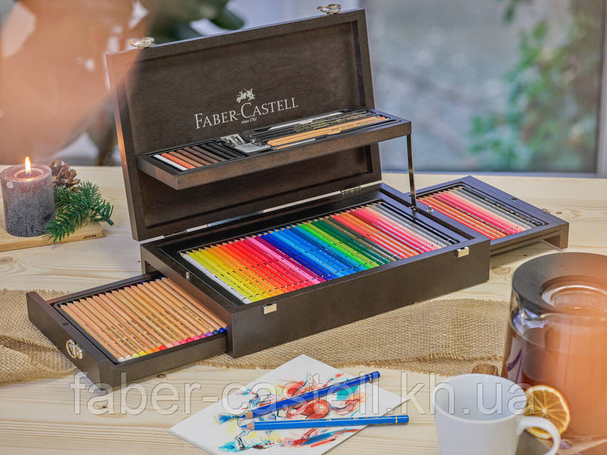 Художественный набор Faber-Castell ART & GRAFIC в деревянном
