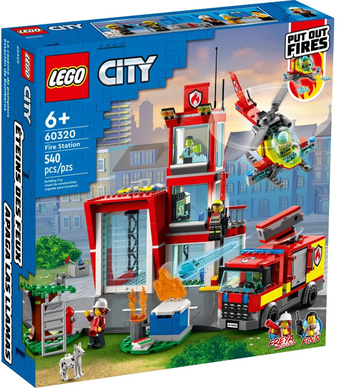 Лего Сити Lego City Пожарная часть 60320