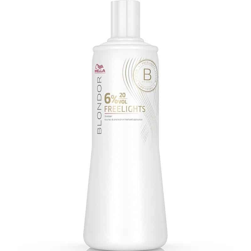 Оксидант для пудри Freelights Wella Blondor Freelights Developer 6% 1000мл., фото 1