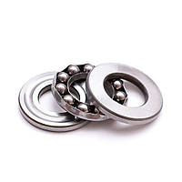 Підшипник 51204 (ГОСТ: 8204), FLT (Польща), 20х40х14 мм, упорний кульковий