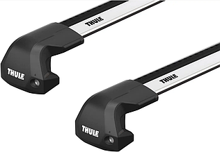 Багажник для авто зі штатними місцями Thule Edge WingBar Fixpoint (комплект) сріблястий 7207-721X-KIT