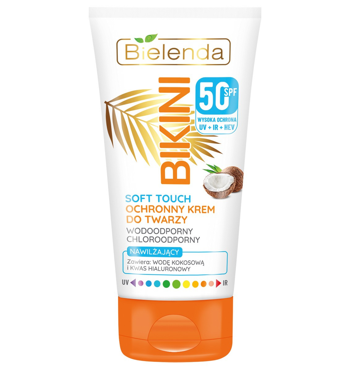 Сонцезахисний крем для обличчя Bіelenda Bikini Soft Touch Protective face cream SPF 50