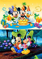 Мікі маус 6 Вафельна картинка 