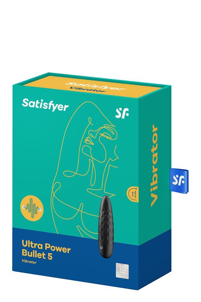 Міні вібратор для клітора Satisfyer Ultra Power Bullet 5 Black