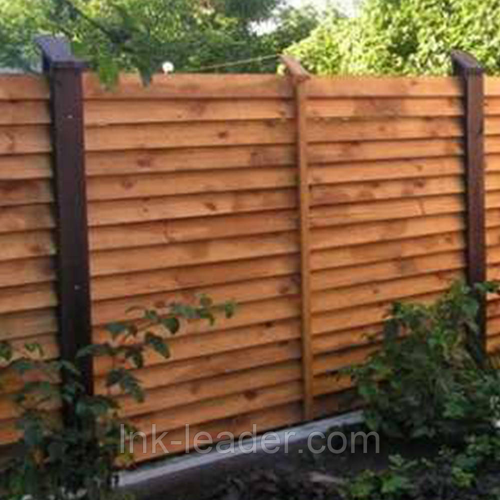 Купить Деревянный забор LNK "Жалюзи" 2000х1700 мм. (ДГЗ-24) (От 5 ...