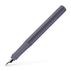 Ручка перова Faber-Castell GRIP 2010 Dapple Gray, колір корпусу сірий, перо M (0,7 мм), 140828