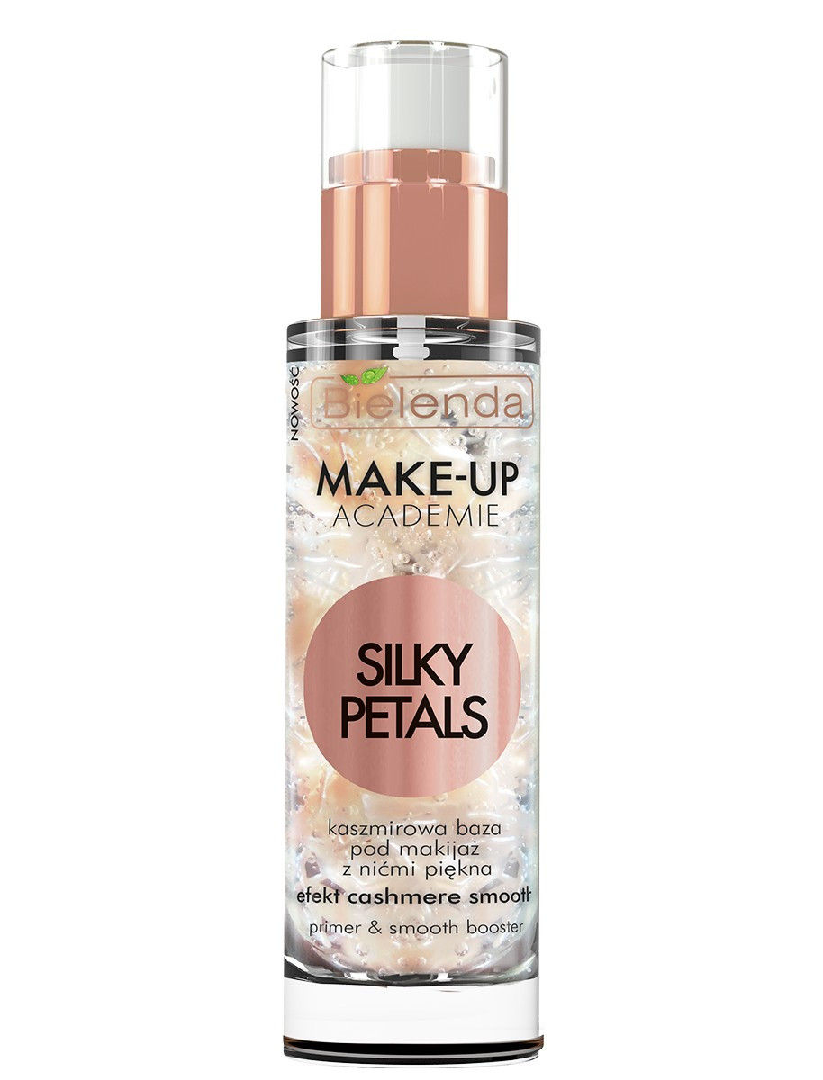Розгладжуючий праймер для особи Bіelenda Make-Up Academie Silky Petals Cashmere Smooth Primer & Smooth booster