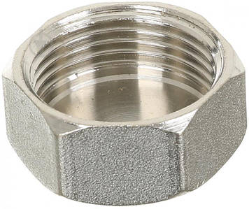 Заглушка латунна нікельована 1/2 внутрішня GROSS SF