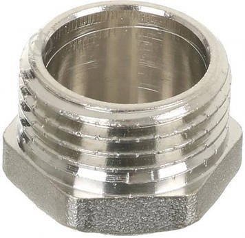 Заглушка латунна нікельована 1/2 зовнішня GROSS SF