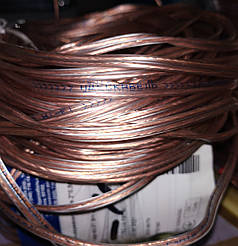 Кабель для акустичних систем Loudspeaker Cable 2*2,5 мм² Hi-Fi Одеський кабель, 100 м