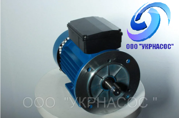 Однофазный электродвигатель 1,5 кВт 1500 об мин - фото 1 - id-p1477821104