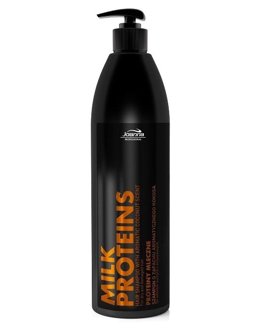 Шампунь з молочними протеїнами Joanna Professional Shampoo with milk proteins 1000 ml, фото 1