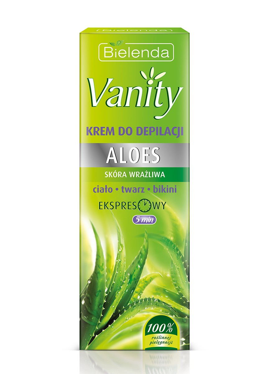 Крем для депіляції Алое Bielenda Vanity Hair Removal Cream Aloe, фото 1