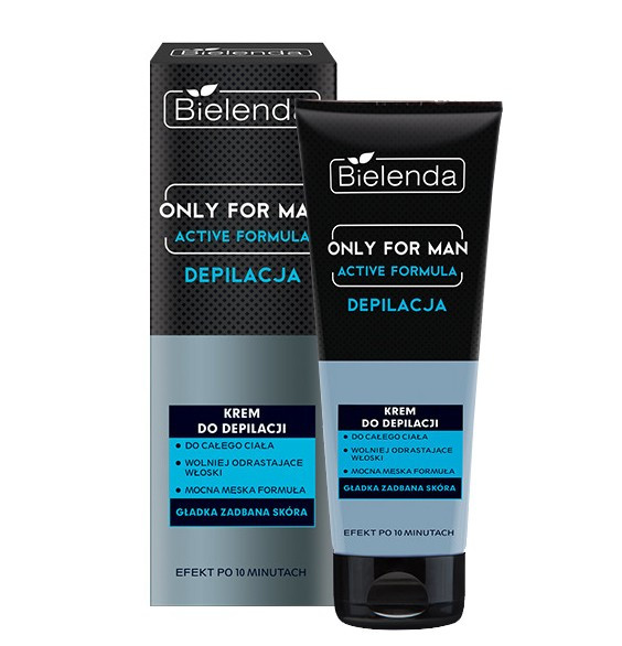 Чоловічий крем для депіляції Bіelenda for men Only active formula ТЕРМІН 06.2025