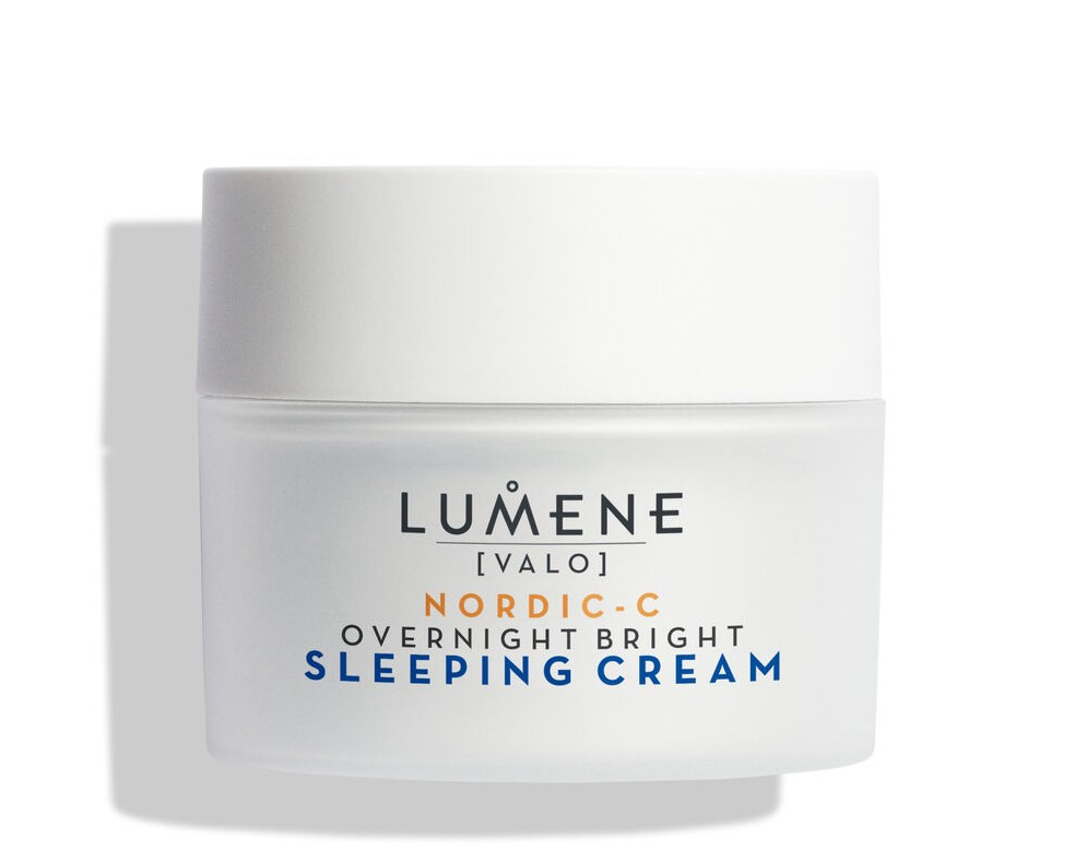 Нічний відновлюючий крем для обличчя Lumene Valo [Light] Overnight Bright Sleeping Cream) 50 ml, фото 1