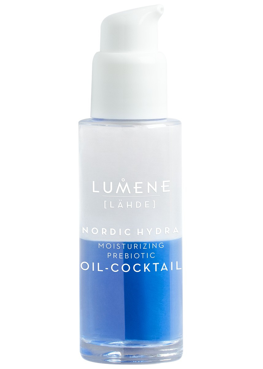 Зволожуючий коктейль з пребіотиками Lumene Nordic Hydra Lähde Moisturizing Prebiotic Oil-Cocktail