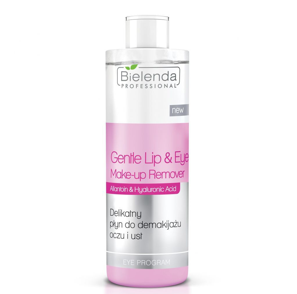 Ніжна рідина для очищення очей і губ Bielenda Professional Gentle Lip & Eye Make-up Remover