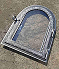 Камінні дверцята з вогнетривким склом., фото 2