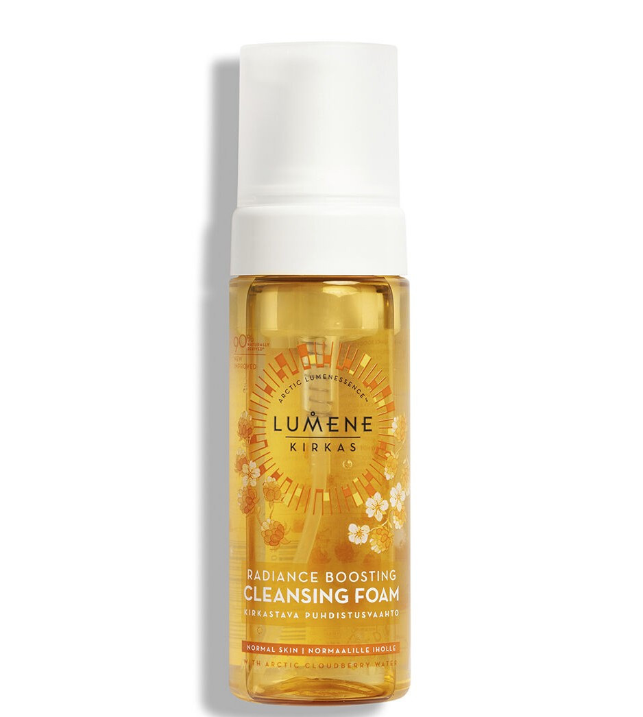 Пінка для очищення шкіри що надає сяяння Lumene Kirkas Radiance Boosting Cleansing Foam