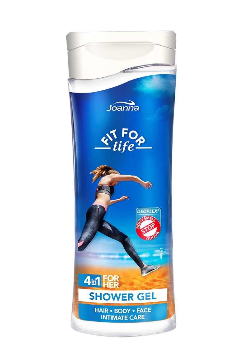 Гель для душу Joanna Fit for life Shower Fel 4in1 for Her