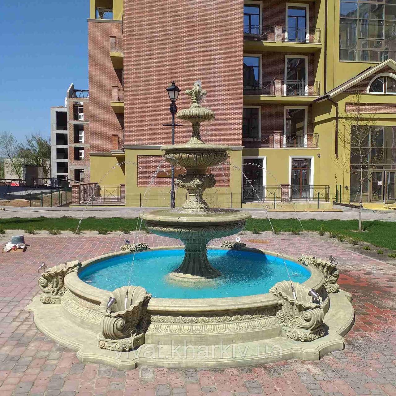 Садовый фонтан "Венский с бассейном" - фото 6 - id-p687687218