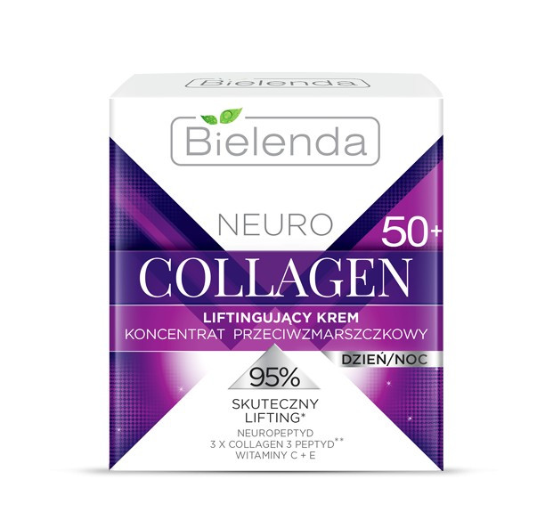 Крем-ліфтинг проти зморшок 50+ Bіelenda Neuro Collagen Lifting Anti-wrinkle Cream-concentrate 50+