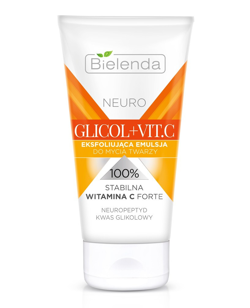 Эксфолиативная емульсія для вмивання Bіelenda Neuro Glicol + Vit.C Exfoliating Cleansing Emulsion