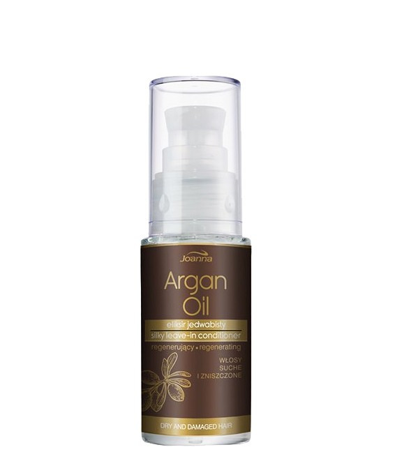 Арганова олія для волосся Joanna Argan Oil Silky Leave-in Conditioner