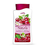 Вишня - Шампунь-кондиціонер для фарбованого волосся Joanna Naturia Shampoo with conditioner for colored hair, фото 3
