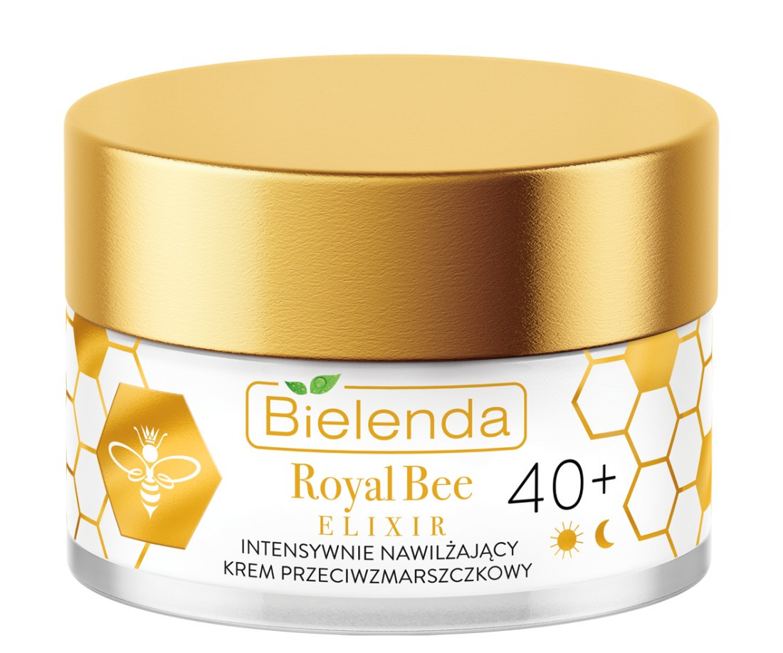 Інтенсивно зволожуючий крем проти зморшок Bіelenda Royal Bee Elixir 40+