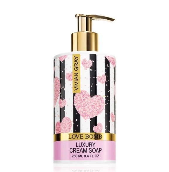 Рідке крем-мило Vivian Gray Love Bomb Luxury Cream Soap