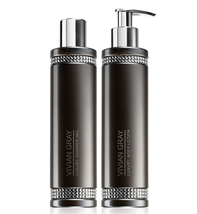 Набір для тіла Vivian Gray Grey Crystals Set Shower Gel & Body Lotion