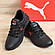 Кросівки чоловічі шкіряні осінні чорні, фото 5