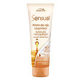Крем для рук і нігтів з аргановою олією Joanna Sensual Hand and Nail Cream Argan Oil, фото 3