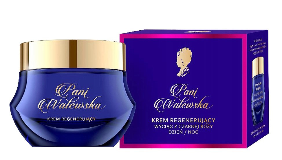 Відновлюючий крем з екстрактом чорної рози Pani Walewska Revitalizing Cream Black Rose extract