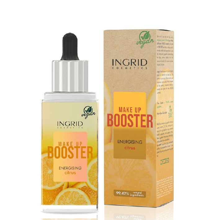 Енергетичний бустер для особи Ingrid Make Up Cosmetics Booster Energising Citrus
